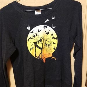 Nightmare before Christmas long sleeve sweater top